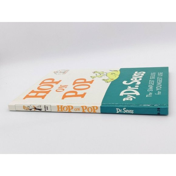 Hop on Pop Book Dr Seuss Hardcover Beginner Books - Picture 4 of 5